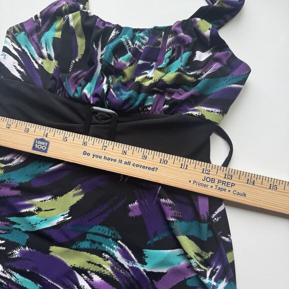 Vtg 90s Y2K Top Purple Babydoll Cami Whimsigoth Fairy Coquette Iz Byer S Retro - Picture 4 of 6